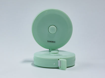 TANOSEE Retractable Soft Measuring Tape - Body Measurement Tool with Dual Scale (Inch/cm) for Sewing & Tailoring